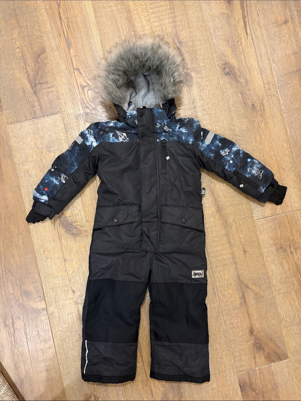 Deux Par Deux One Piece Snowsuit